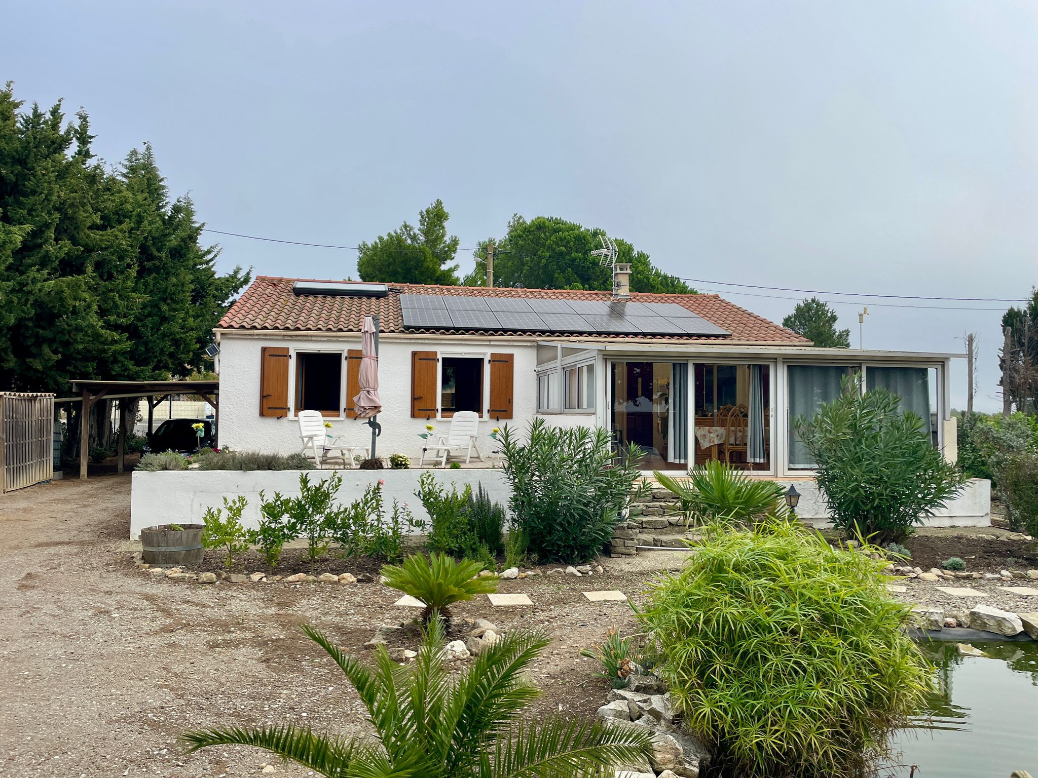 Maison de 110m2 au total sur une parcelle de 2110m2