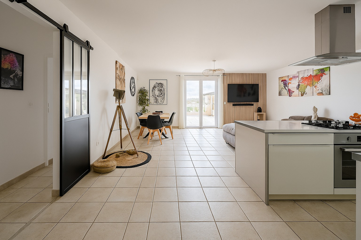 Maison, plain-pied 120 m2, Terrain 12 421 m2