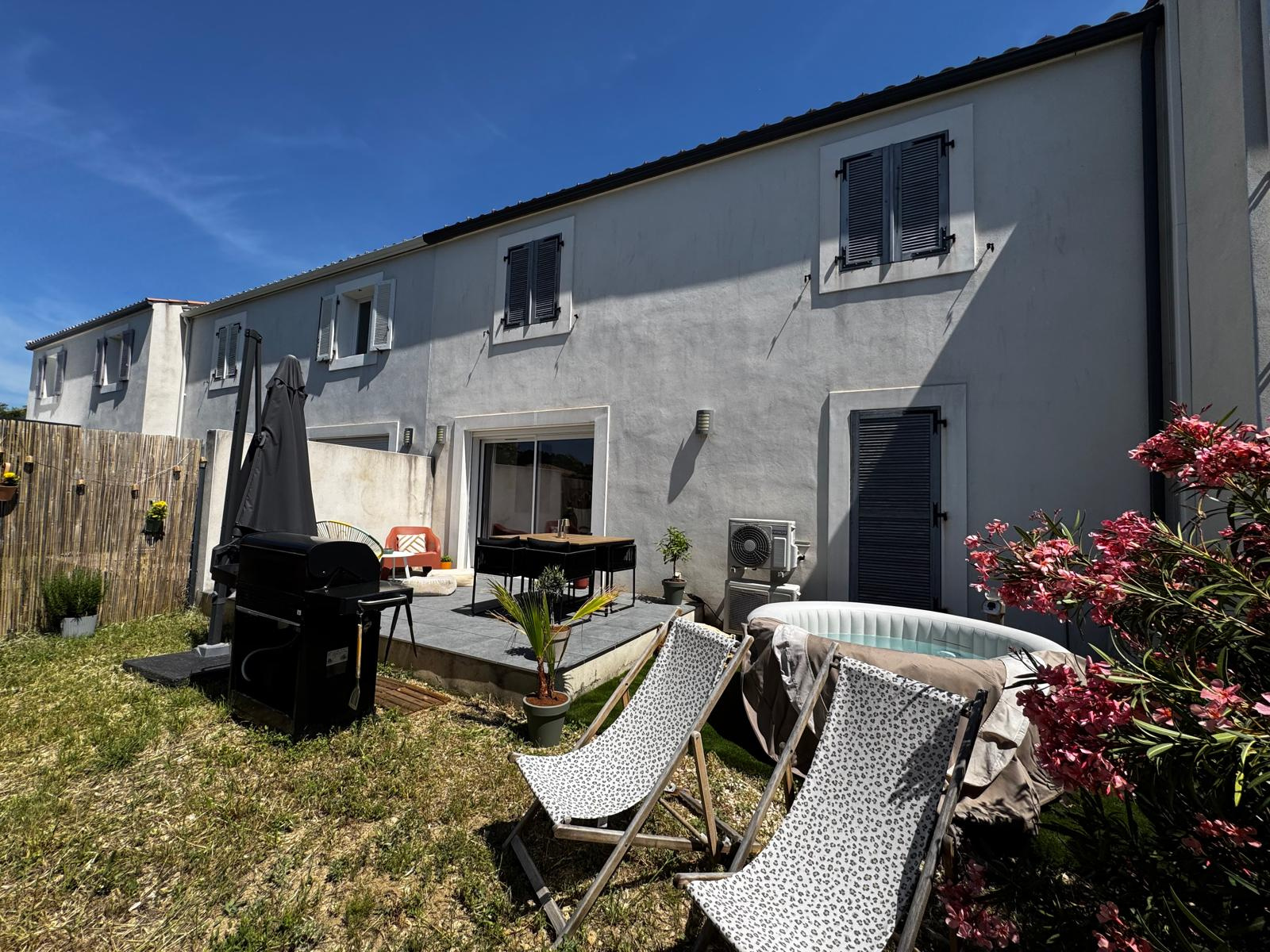 Coup de coeur à Calvisson : Villa T4 de 2016 avec jardin, gar