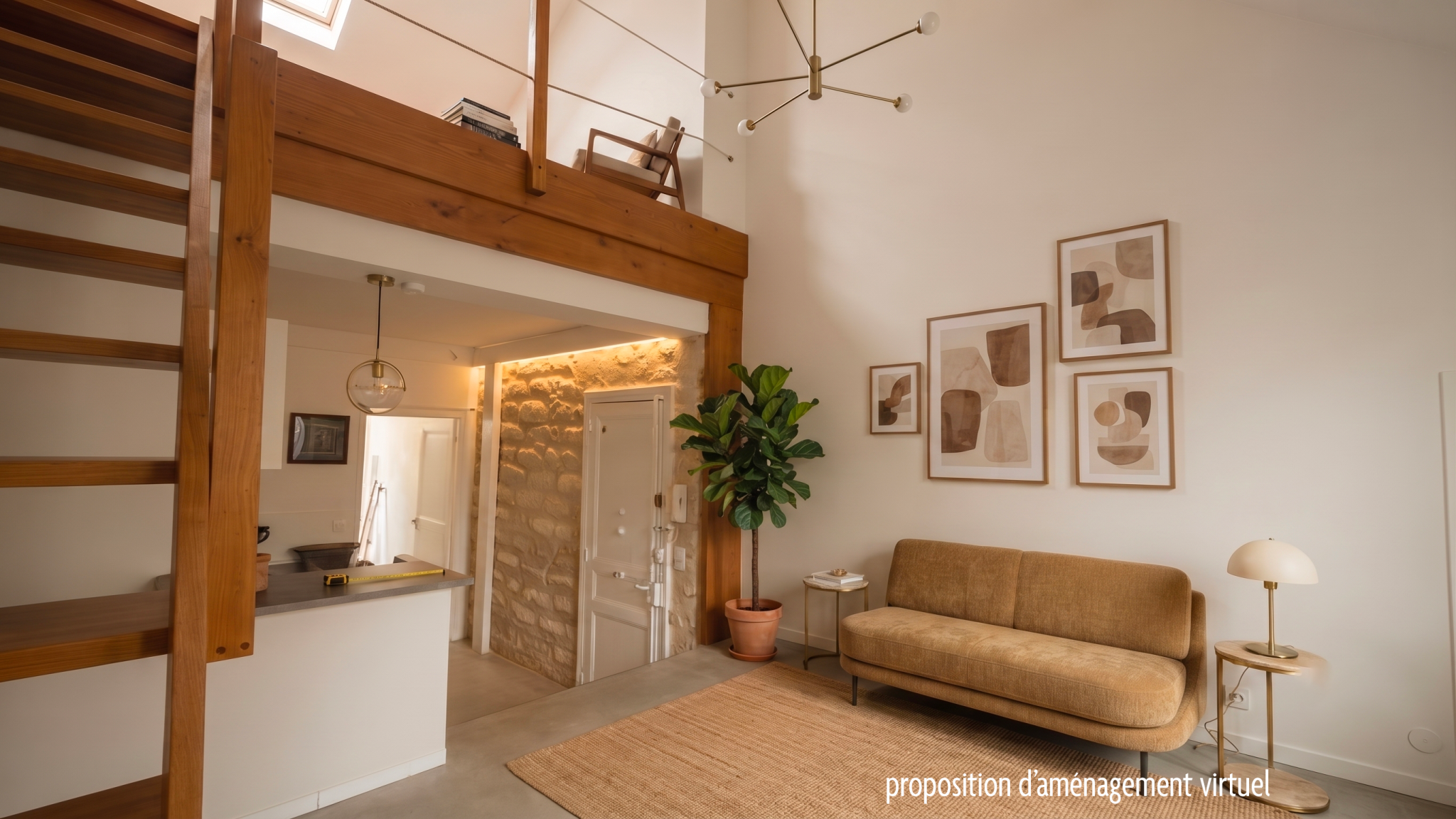 Montpellier   Appartement 2 pièces avec cave et cour privati