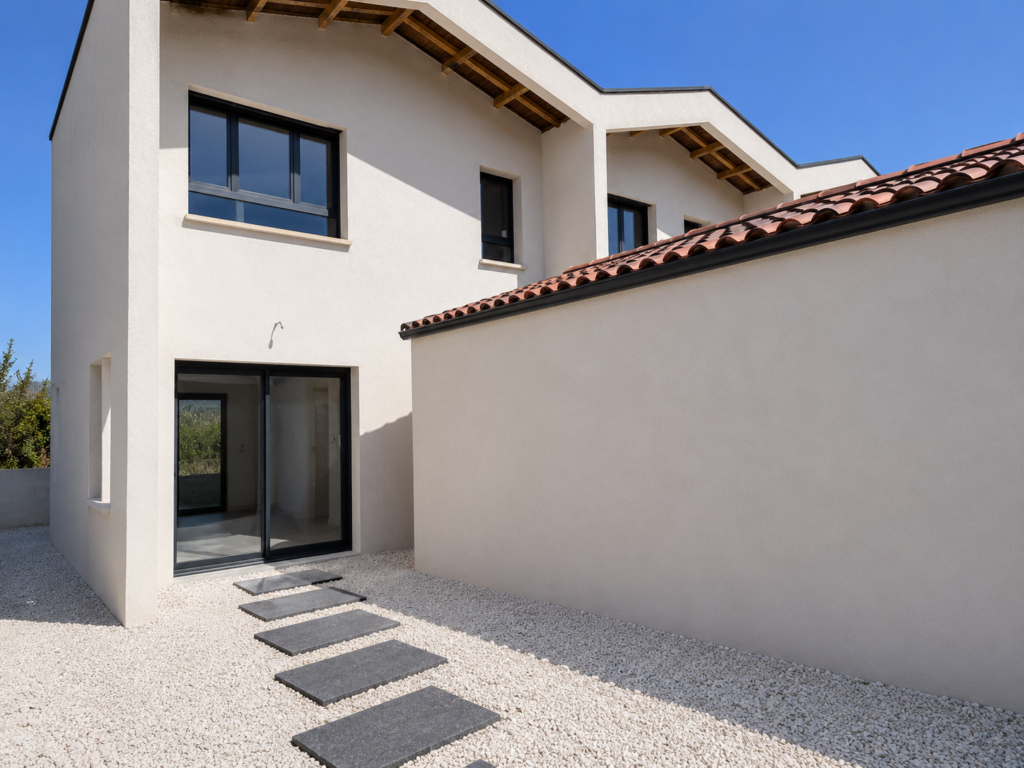 LANGLADE   VILLA NEUVE – T4 de 90m2 – 3 CHAMBRES – GARAGE –