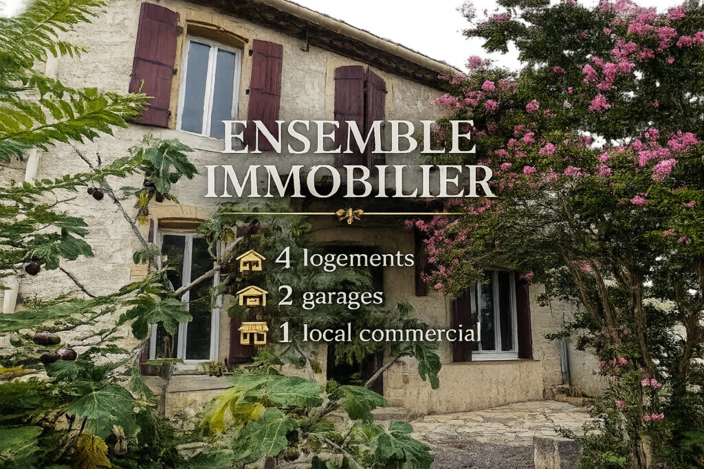 Ensemble immobilier de 6 lots