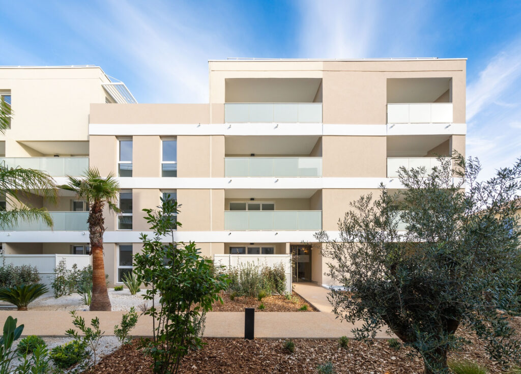 Nîmes proche gare – Belle résidence neuve – appartement type