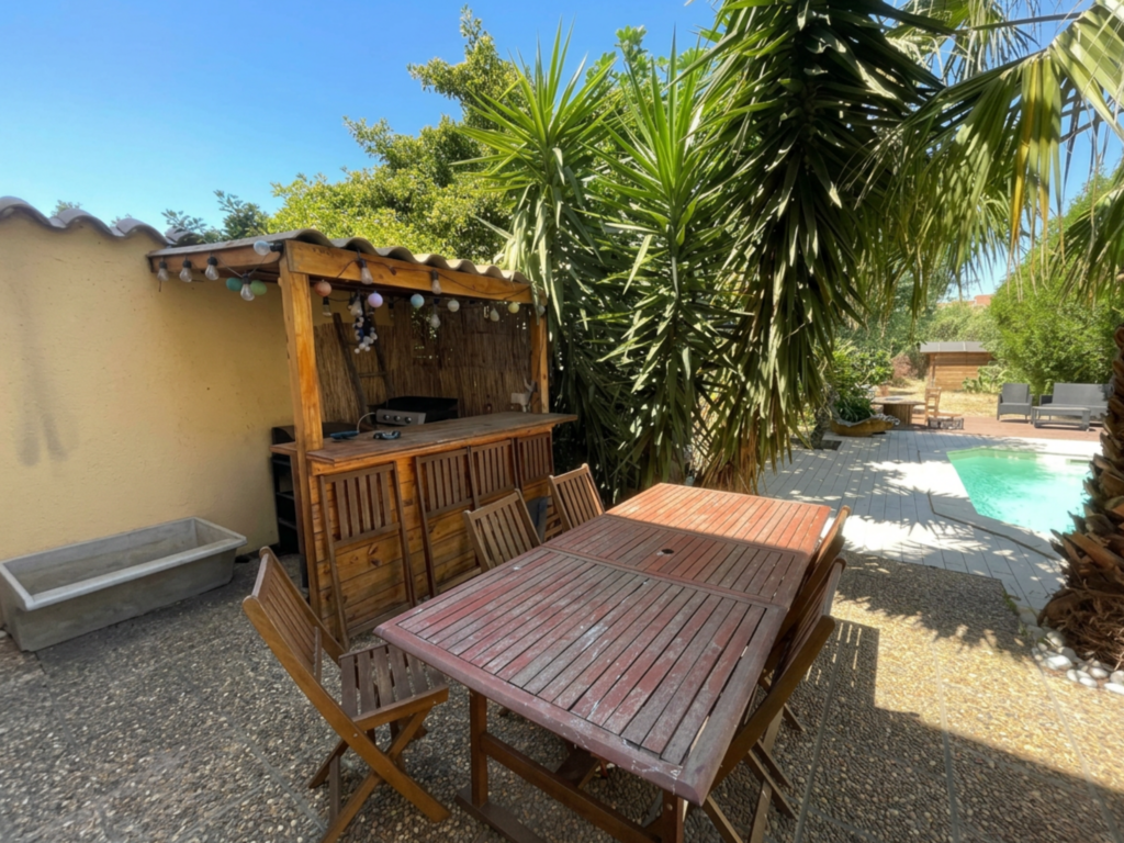 Maison 3 chambres avec jardin et piscine à Narbonne