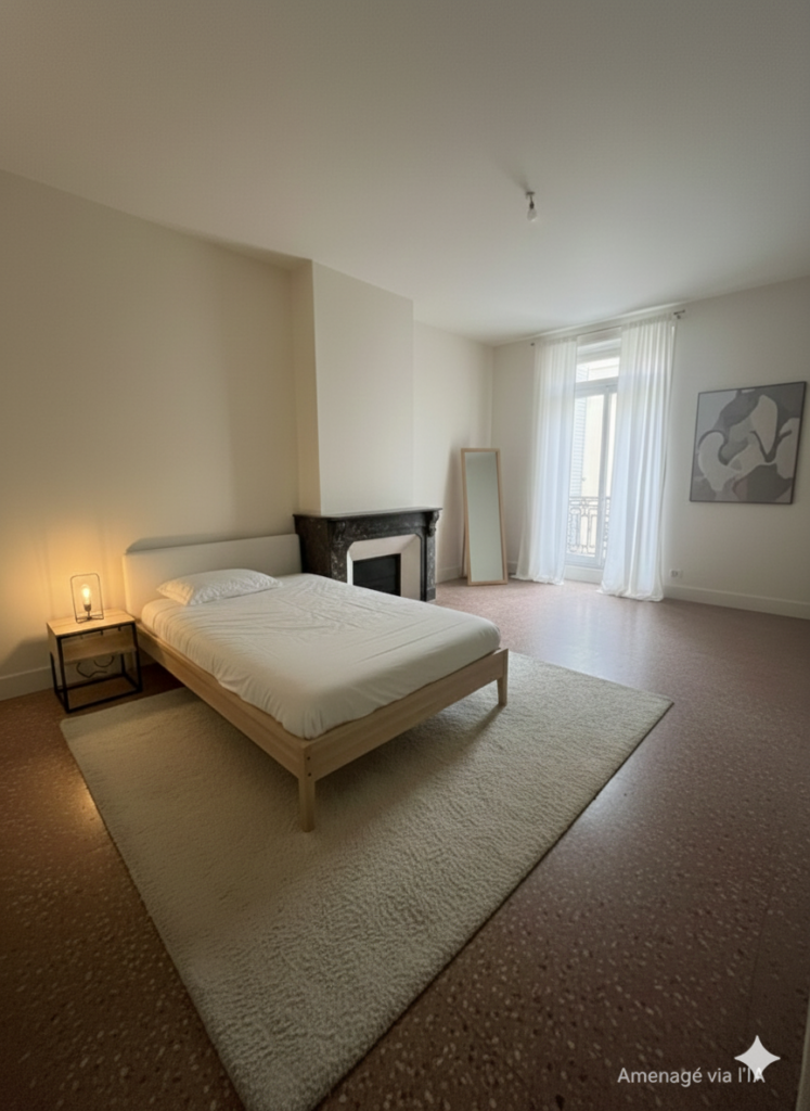 À VENDRE   APPARTEMENT AUX BEAUX VOLUMES   IMMEUBLE BOURGEOI