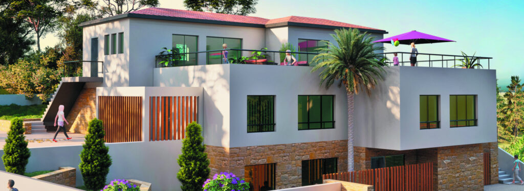 CAVEIRAC   T2 NEUF AVEC 153 M2 DE JARDIN ET FRAIS DE NOTAIRE