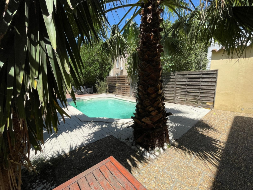 Maison 3 chambres avec jardin et piscine à Narbonne
