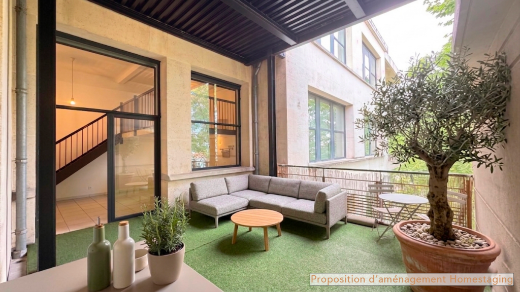 Espace Saint-Charles : T2 bis avec Terrasse, Mezzanine et ga