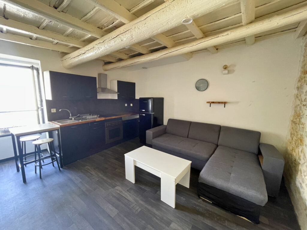 NIMES – APPARTEMENT P2  COCOONING EN CENTRE VILLE – 1 CHAMBR