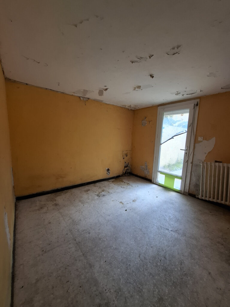 À VENDRE   MAISON AVEC JARDIN ET GARAGE   FORT POTENTIEL À R