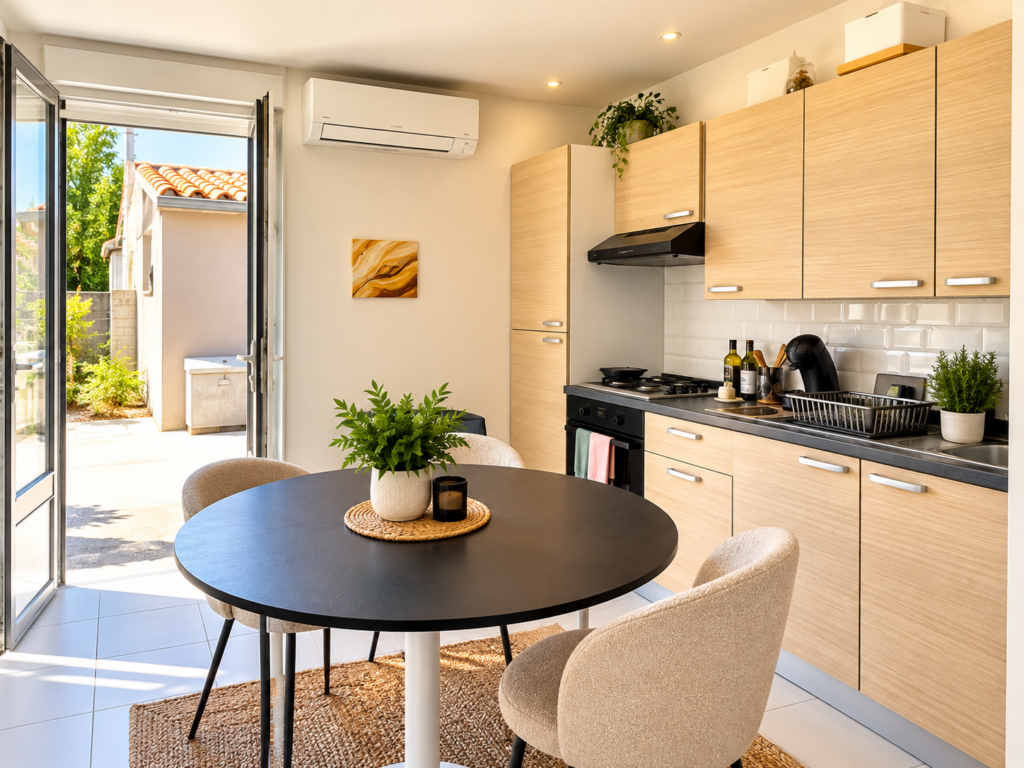 Investissement Nîmes   Murs commerciaux + studio loué   111